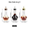 USEAMIE Bitters Bottle Set of 3, Glass Dasher Bottle 1.7oz,