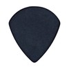 Exotic Plectrums Delrin Black Guitar Or Bass Pick - 1.0