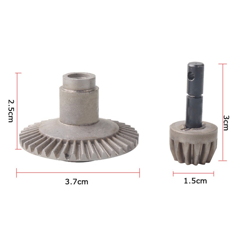 Heavy Duty Alloy Bevel Gear Set 13T 38T for WRAITH