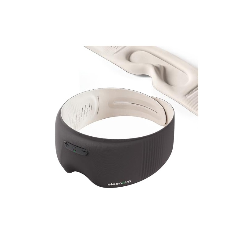 Sleenova SoundMask - Sleep Mask with Built-in Audio for Side