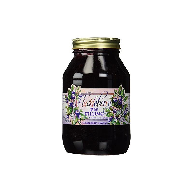 Wild Huckleberry Pie Filling Jar, 42oz