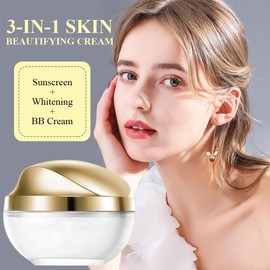 HASAIKA® Brightening Concealer Cream, Camouflage Cream, Moisturising, Brightening Concealer, Smoothing Tone-Up Cream Suitable for All Skin Types, 50 g