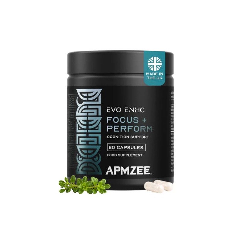 Nootropics Brain Supplement | Caffeine Free | 60 Capsules |