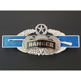 RANGER MASTER JUMP WINGS US Army Combat Infantry Badge CIB Airborne Pin