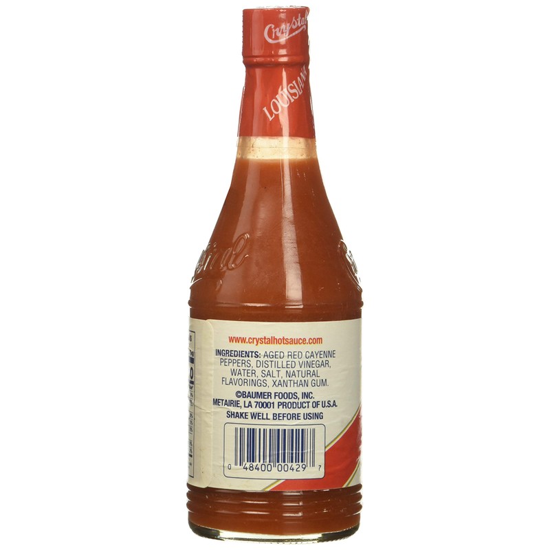 Crystal Hot Sauce Extra Hot 6.0 OZ (Pack of 2)