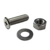 DAIDOHANT 10179255 Ultra Low Head Small Screw Set, with Nuts