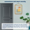 iuknob Fingerprint Door Knob with Keypad and Key, Smart Biometric
