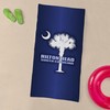 CafePress Hilton Head Large Beach Towel, Soft Towel with Unique