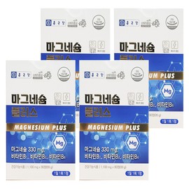 Chong Kun Dang Magnesium Plus Oxidized Product Nutritional Supplement 4 Boxes / 종근당 마그네슘 플러스 산화제품 영양제 보충제 4박스