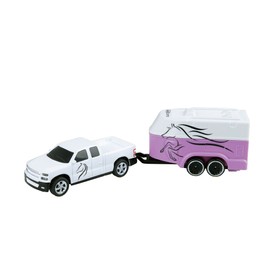 Revell Control 23567 Mini Remote Control Car with Horse Trailer, With Precise 2.4 GHz Control, 1:64 Scale, 14cm in length
