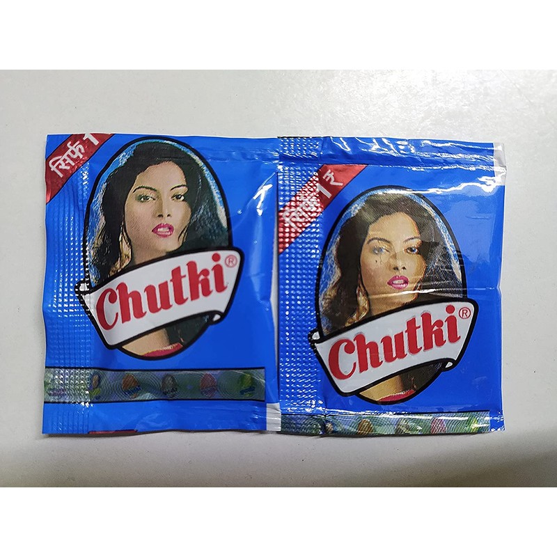 Chutki Mouth Freshener 60pcs Mint Flavor, Pan Flavoring Natural Flavors