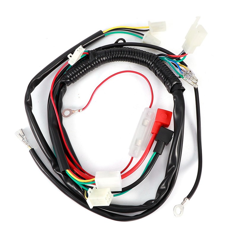 Electric Engine Start Wiring Loom Harness for Pit Bike Motorcycle