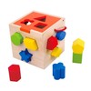 Andreu Toys 921 TKA977 EA Wooden Shape Sorter (EXP), Multicolor,