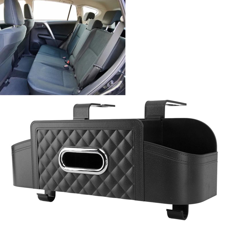 Car Back Seat Organizer Multifunctional Large Capacity Backseat Storage Box