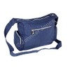 Bag Street Nylon Shoulder Bag - Blue - 30x22x15cm