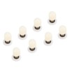 8pcs Brass ABS Sliding Glass Shower Door Rollers Runners Pulleys
