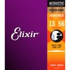 Elixir Phosphor Bronze Nanoweb 16102 Medium 13-56 Acoustic Guitar Strings