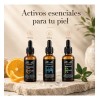 Suero Facial Vitamina C, Retinol, Ácido Hialurónico Set 3pz Vitamin
