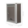 STOBOK Suggestion Box Mailbox with Lock Wall Hanging Complaint Box