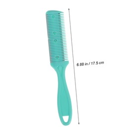 Baluue Double-sided Hair Cutting Comb Fade Comb Hair Styling Scissors Stainless Steel Diy