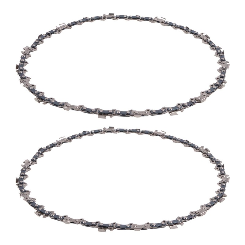 2Pcs 10 Inch Electric Chainsaw Chain Manganese Steel Mini Electric