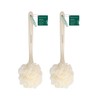 EcoTools EcoPouf Bath Brush, Loofah Brush for Bath & Shower,