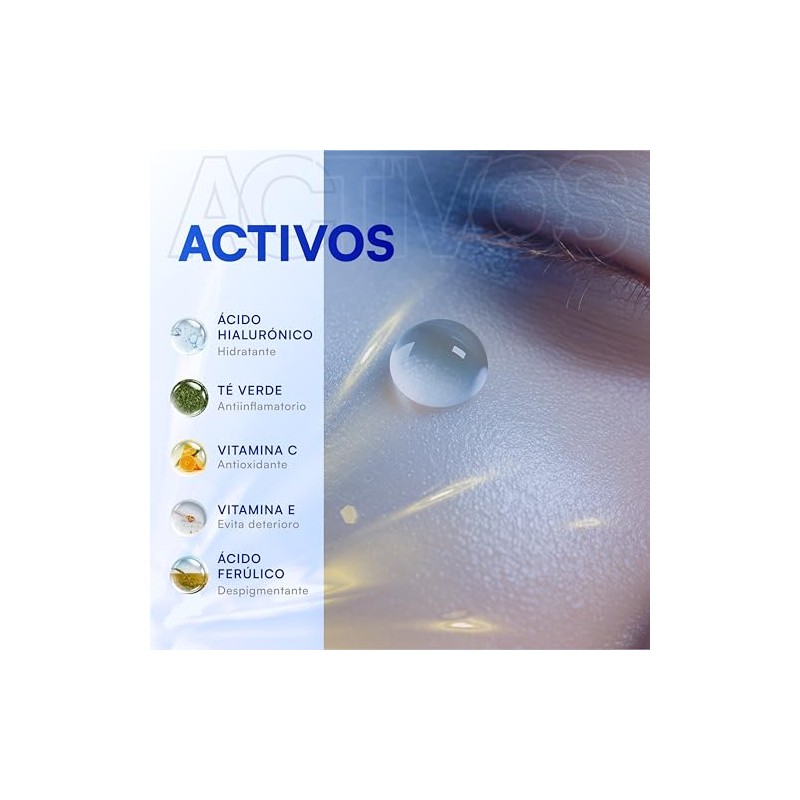 MIST JEWEL Serum Ácido hialuronico facial BOOST + Ácido Ferúlico