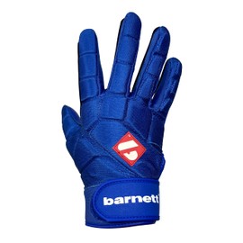 FKG-03 High level Linebacker football gloves, LB, RB, TE, BLUE (M)