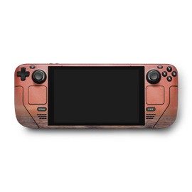 MightySkins Glossy Glitter Skin Compatible with Valve Steam Deck - Red Horizon | Protective, Durable High-Gloss Glitter Finish | Easy to Apply, Remove, and Change Styles | Made in The USA