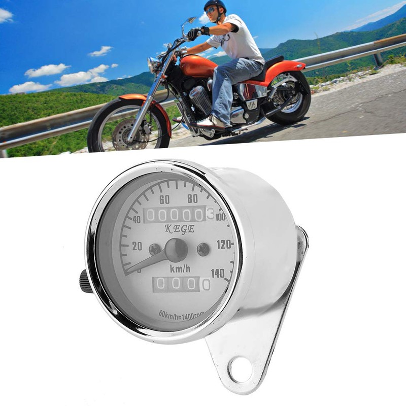Universal Motorcycle Speedometer, Motorcycle Odometer Speedometer 12 V Motorcycle Speedometer