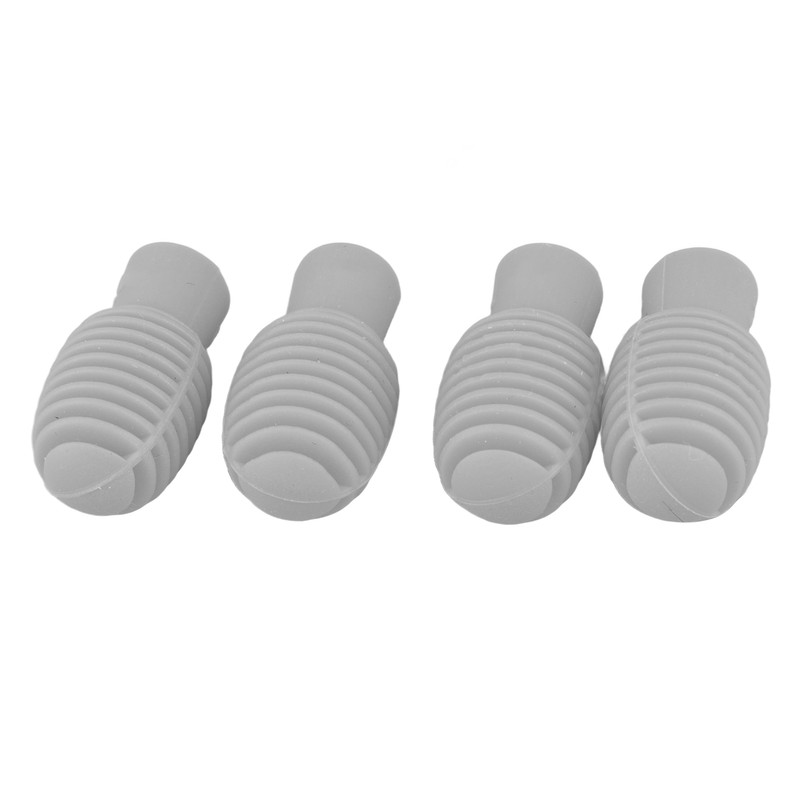 4Pcs Drumstick Silent Tip Silicone Drum Stick Dampener Mallet Mute