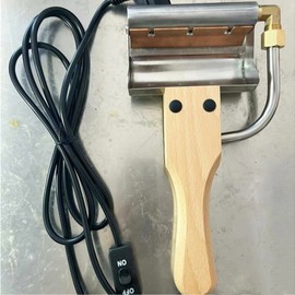 Electric Honey Uncapping Knife, Hot Honey Wax Cutter, Heating Honey Scraper Bee Extractor Honey Harvest Supplies Beekeeping Tools, Stainless Steel Blade