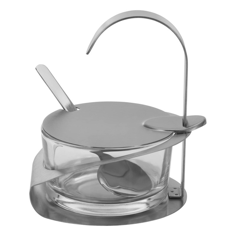 Westmark 65112260 Silver Glass Sugar/Parmesan Pot 13 x 12.4 mm
