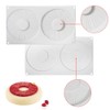mostsom - Moldes de silicona antiadherentes para donas (donut I)