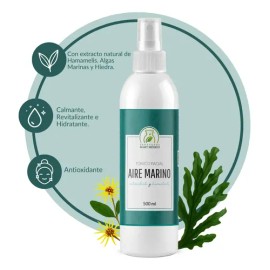Tónico Facial Aire Marino 500ml Productos Mart Mexico Hipoalergénico Día/Noche
