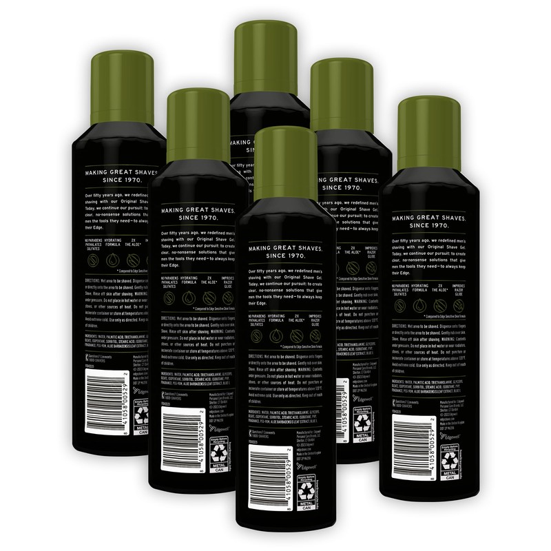 Edge Shaving Gel for Men, Soothing Aloe with Twice The