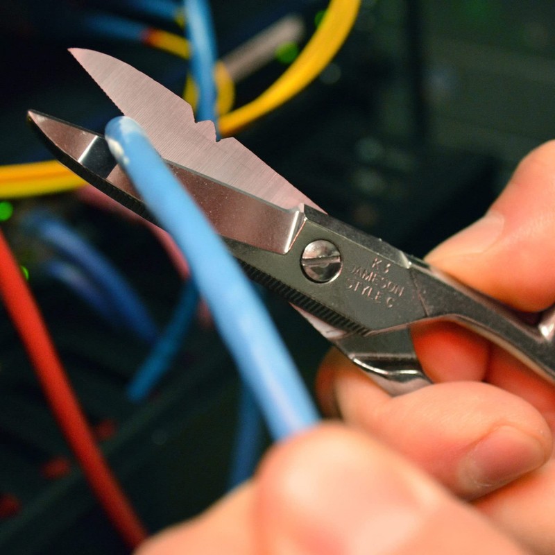 Jameson 32-21NS Electrician Scissors, 5-1/4 in