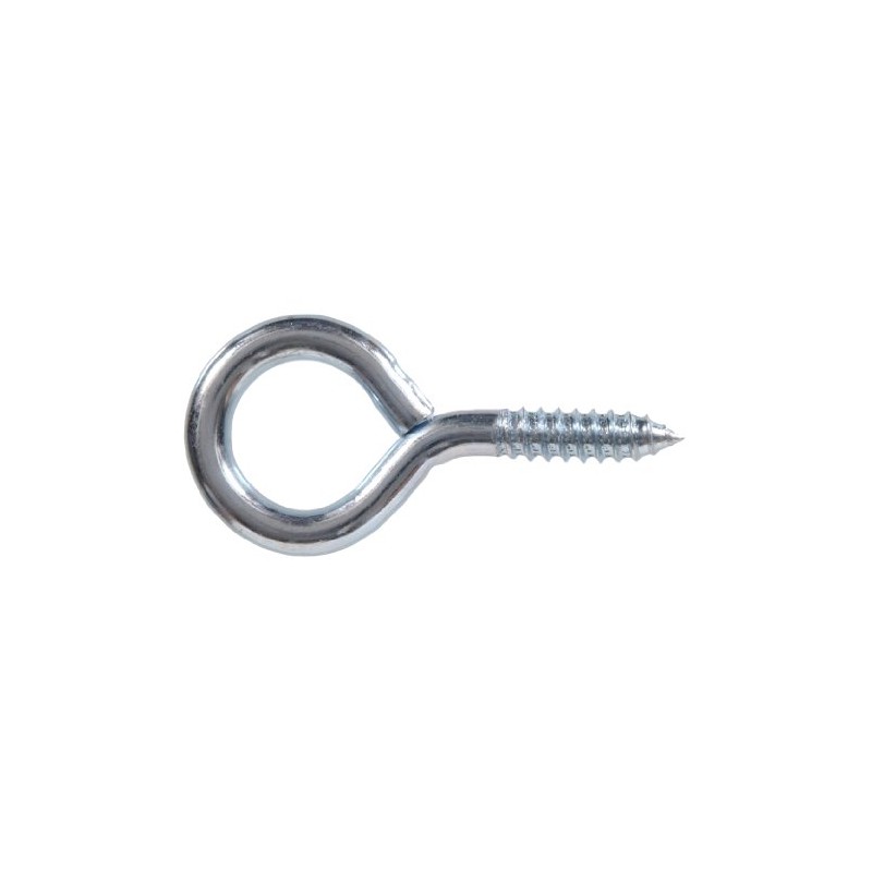 Hillman Small Screw Eye Zinc Plated 0.063 Inch" x 11/1