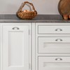 khtumeware 10 Pack 3-3/4" Drawer Pulls Brushed Satin Nickel Cabinet