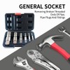 6-Piece Heavy Duty Pipe Extractor Set，Broken Pipe Removal Tool Kit