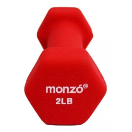 Monzó, Mancuerna Neopreno 2lb , Mancuernas, 1 Unidad, Pesas