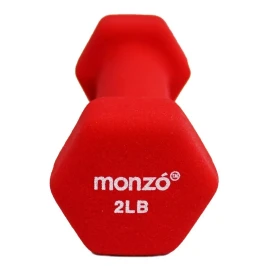 Monzó, Mancuerna Neopreno 2lb , Mancuernas, 1 Unidad, Pesas
