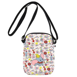 JNIAP Flying Elephant Crossbody Bag Flying Elephant Gifts Flying Elephant Shoulder Bag Flying Elephant Merchandise, Elephant Cb