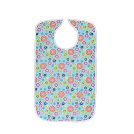 Quilted Bib with Vinyl Barrier - Many Prints (A)