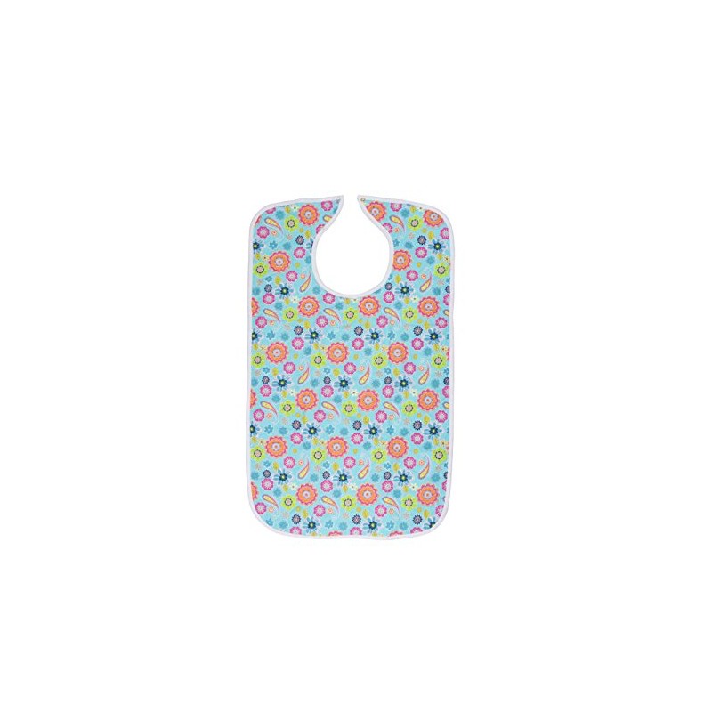 Quilted Bib with Vinyl Barrier - Many Prints (A)