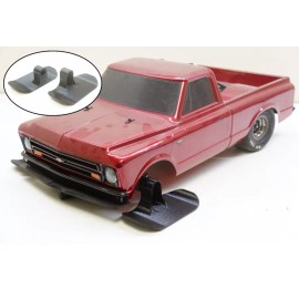 Speedway RC Car Snow Skis 1/10 Scale Front Ski Attachment 12mm hex Extra Wide Traxxas +