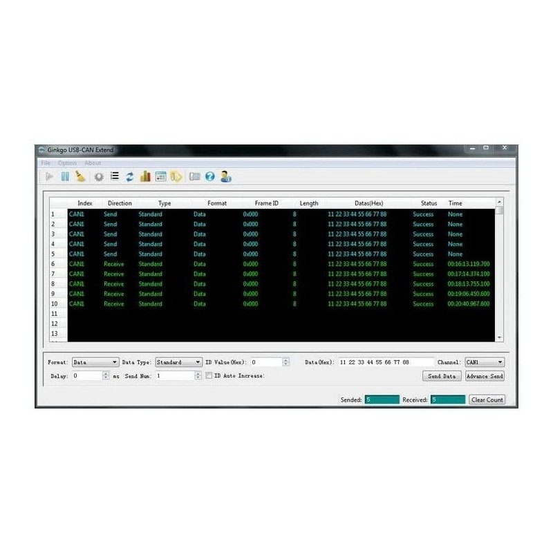 Viewtool Ginkgo USB to CAN Bus Adapter Support Windows/Linux/