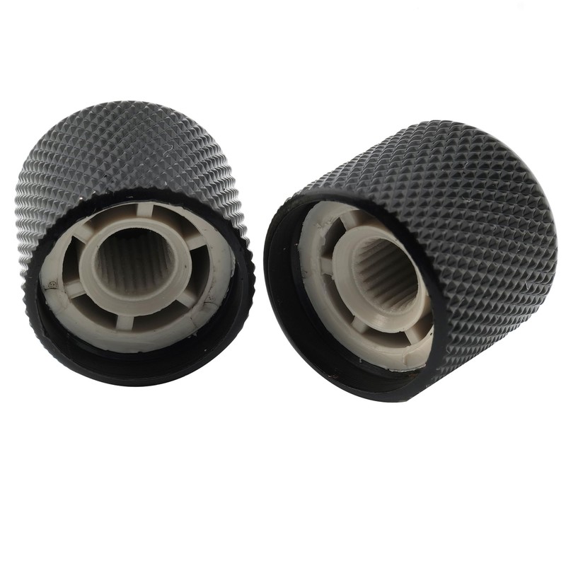 Musiclily Pro Inch Fine 24 Spline Steel Dome Knob with