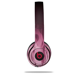 WraptorSkinz Skin Compatible with Beats Solo 4, Solo 3 and Solo 2 Wireless Headphones - Fire Pink - Decal Vinyl Wrap (Headphones NOT Included)