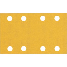 Bosch 10x EXPERT C470 Sandpaper (for Paint on wood, Hardwood, Ø 80x133 mm, Grit 240, Professional Accessory Orbital Sander)